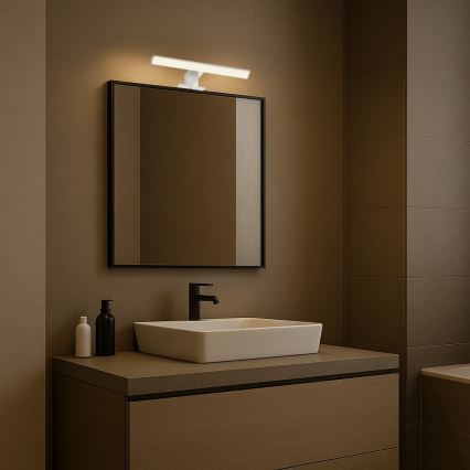 Rabalux - LED-peilivalaisin kylpyhuoneeseen LED/6W/230V IP44 30 cm kiiltävä kromi