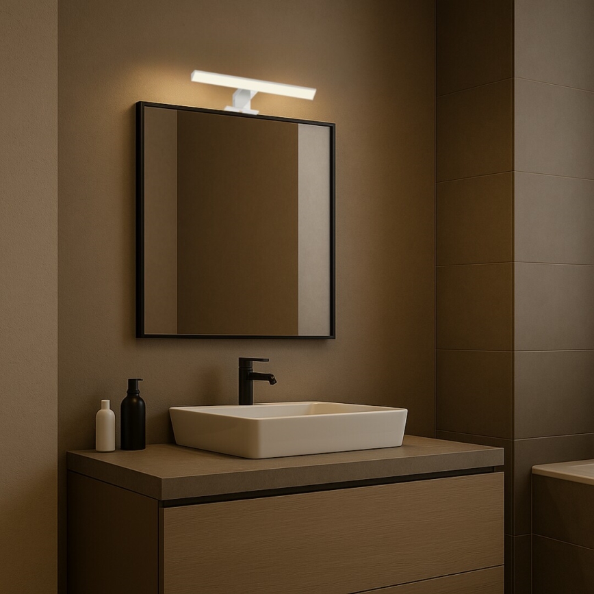 Rabalux - LED-peilivalaisin kylpyhuoneeseen LED/6W/230V IP44 30 cm kiiltävä kromi