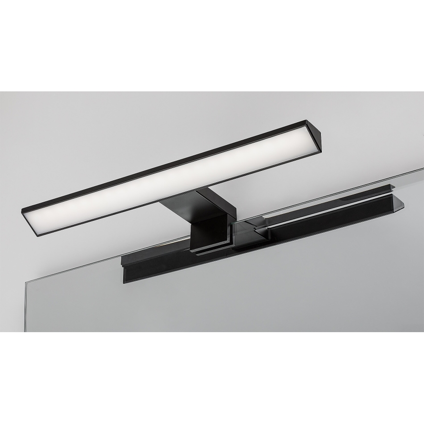 Rabalux - LED-peilivalaisin kylpyhuoneeseen LED/6W/230V IP44 30 cm musta