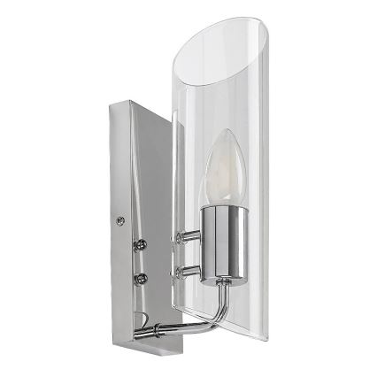 Rabalux - Kylpyhuoneen seinävalaisin 1xE14/12W/230V IP44 kiiltävä kromi