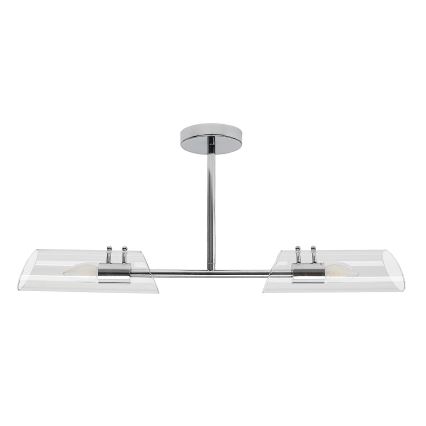 Rabalux - Kylpyhuoneen riipuskattokruunu 2xE14/12W/230V IP44 kiiltävä kromi
