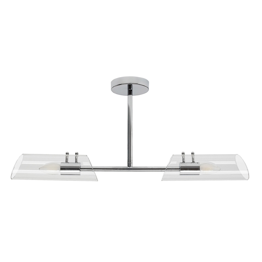 Rabalux - Kylpyhuoneen riipuskattokruunu 2xE14/12W/230V IP44 kiiltävä kromi