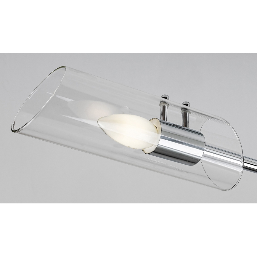 Rabalux - Kylpyhuoneen riipuskattokruunu 2xE14/12W/230V IP44 kiiltävä kromi