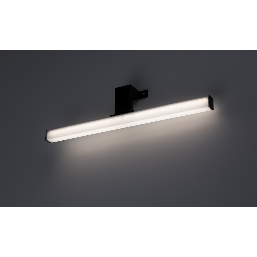 Rabalux - LED-peilivalaisin kylpyhuoneeseen LED/6W/230V IP44 40 cm musta
