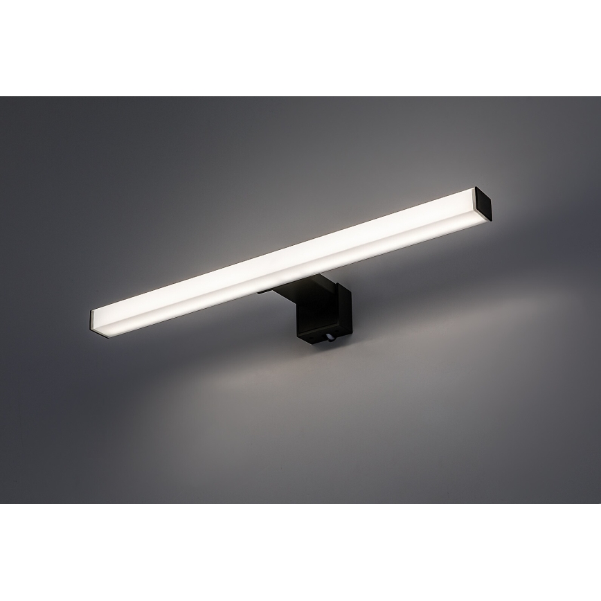 Rabalux - LED-peilivalaisin kylpyhuoneeseen LED/6W/230V IP44 40 cm musta