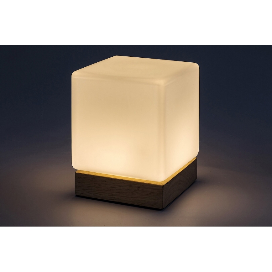 Rabalux - Himmennettävä LED-pöytävalaisin LED/1,2W/5V 3000K pyökki