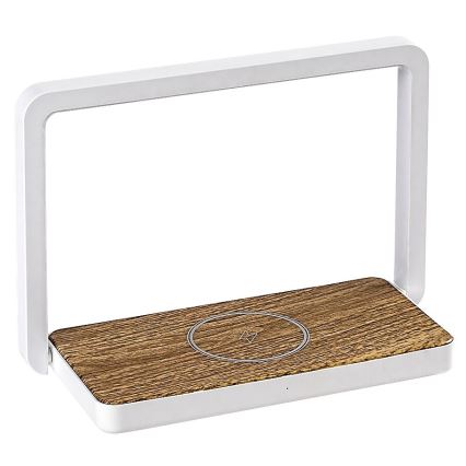 Rabalux - Himmennettävä LED-pöytävalaisin kanssa wireless charger LED/4W/5V 3000K