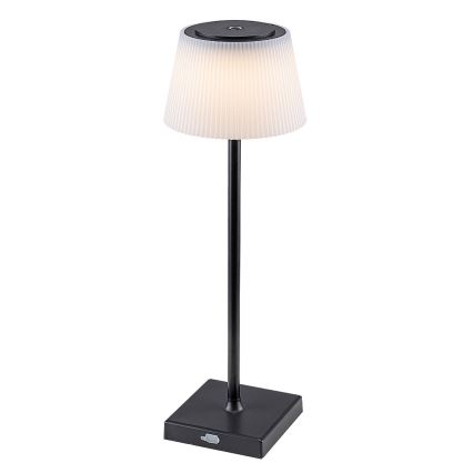 Rabalux - LED Himmennettävä ja ladattava pöytälamppu LED/4W/3,7V 1800 mAh 3000-5000K IP44 musta
