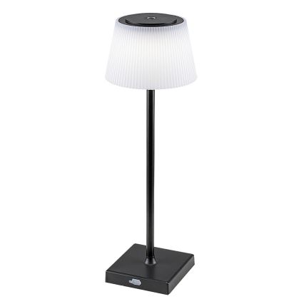 Rabalux - LED Himmennettävä ja ladattava pöytälamppu LED/4W/3,7V 1800 mAh 3000-5000K IP44 musta