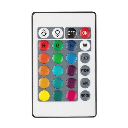 Rabalux - LED RGB Himmennettävä ja ladattava pöytälamppu LED/3W/5V musta + kauko-ohjaus