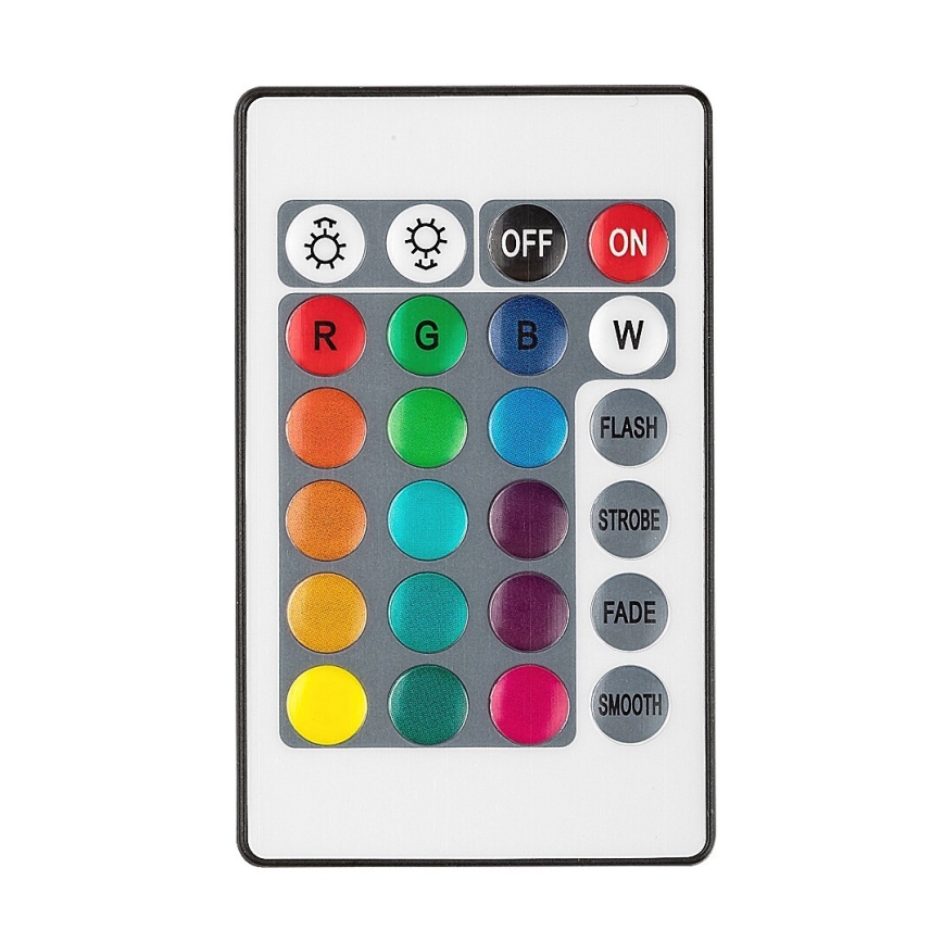 Rabalux - LED RGB Himmennettävä ja ladattava pöytälamppu LED/3W/5V musta + kauko-ohjaus