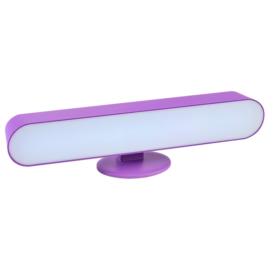 Rabalux - LED RGB Himmennettävä pöytävalaisin LED/3W/5V violetti + kauko-ohjaus