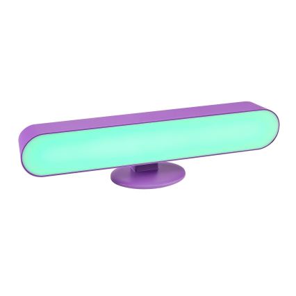 Rabalux - LED RGB Himmennettävä pöytävalaisin LED/3W/5V violetti + kauko-ohjaus