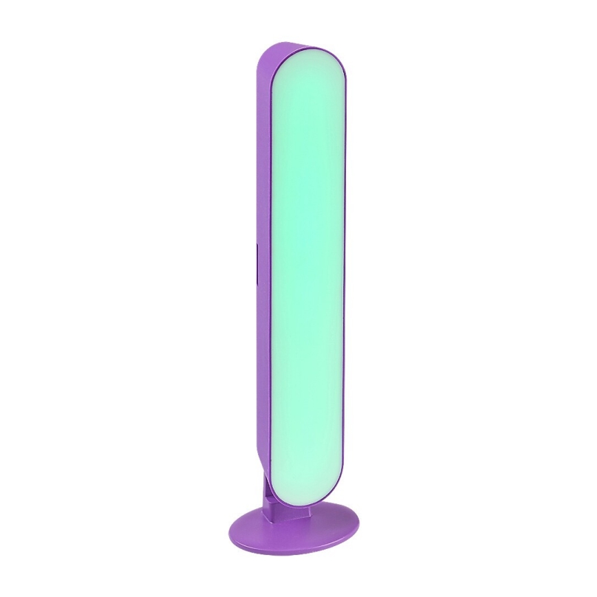 Rabalux - LED RGB Himmennettävä pöytävalaisin LED/3W/5V violetti + kauko-ohjaus