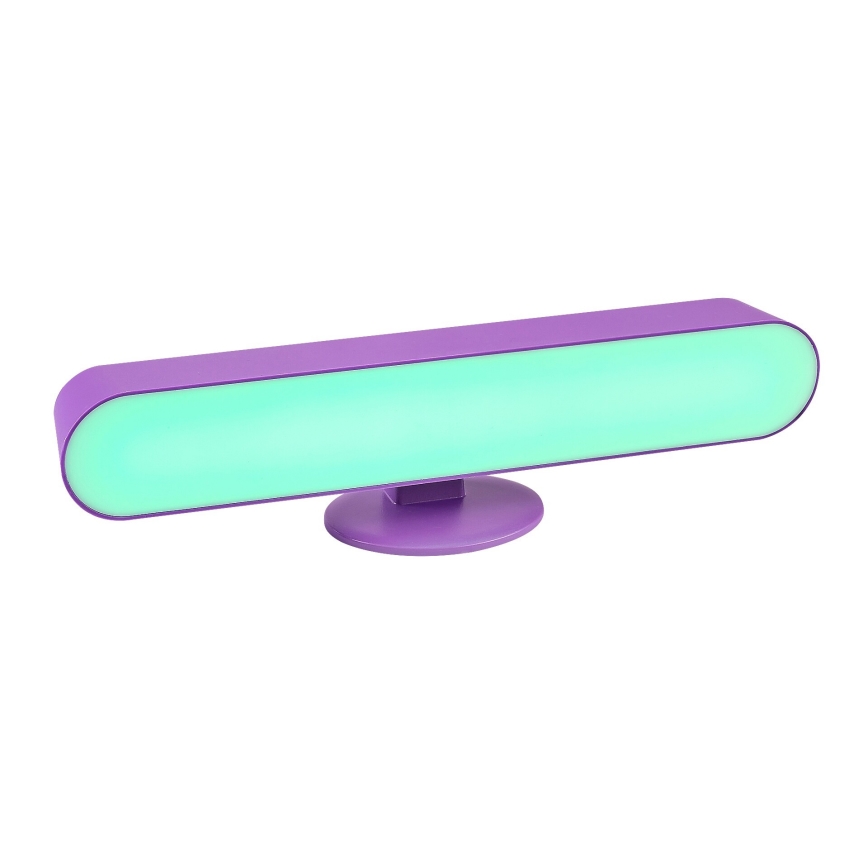 Rabalux - LED RGB himmennettävä pöytävalaisin LED/3W/5V violetti + kaukosäädin