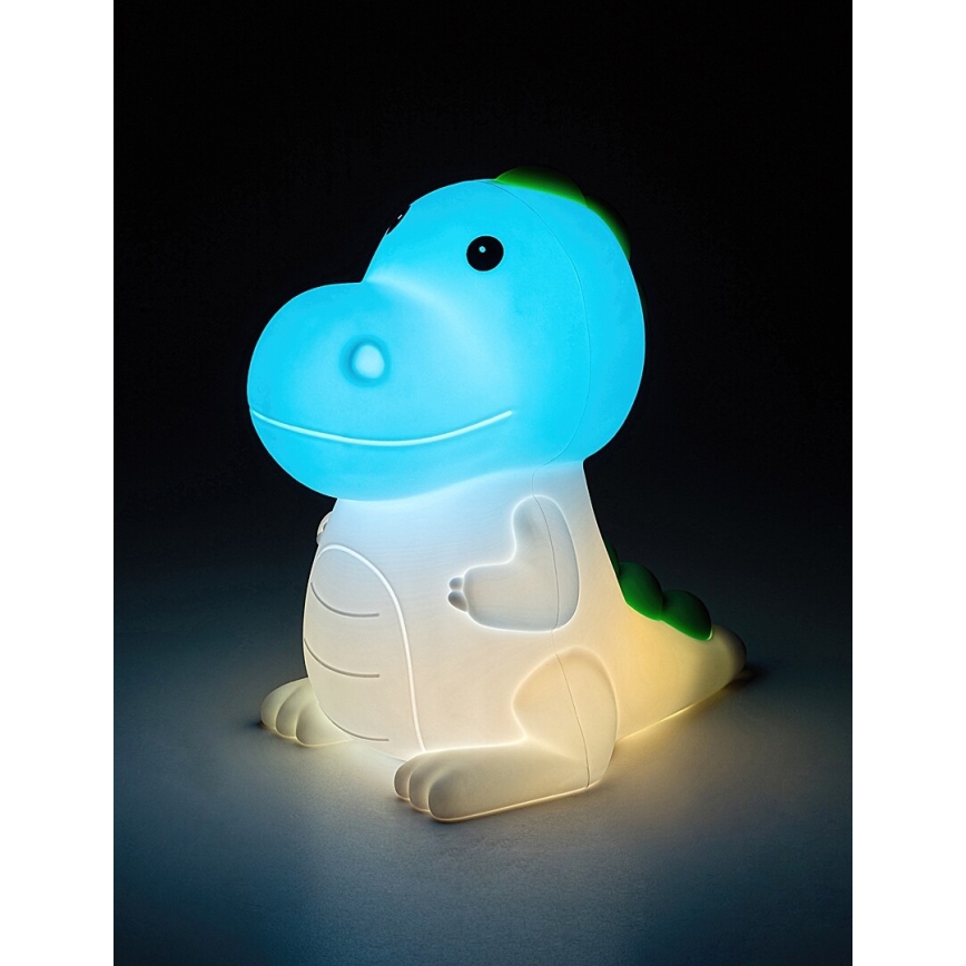 Rabalux - LED RGB Himmennettävä kosketus rechargeable children's pieni lamppu LED/0,45W/5V