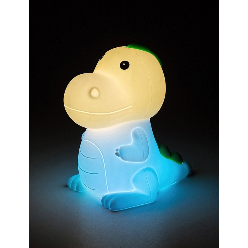 Rabalux - LED RGB Himmennettävä kosketus rechargeable children's pieni lamppu LED/0,45W/5V
