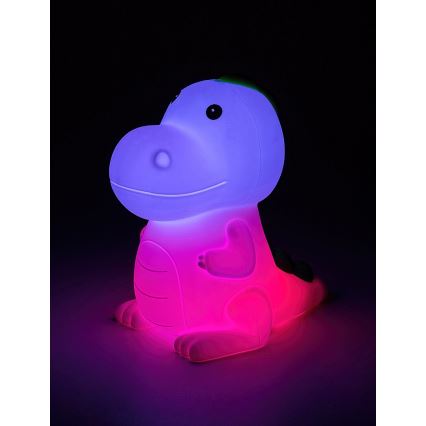 Rabalux - LED RGB Himmennettävä kosketus rechargeable children's pieni lamppu LED/0,45W/5V