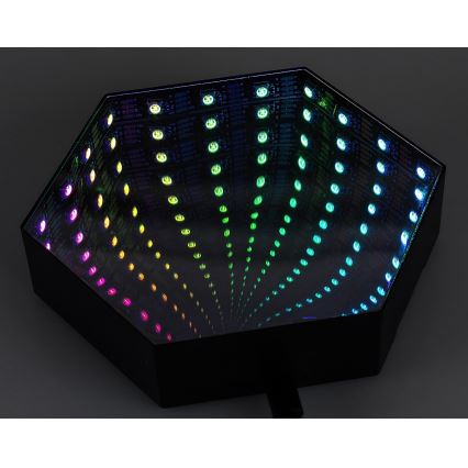 Rabalux - LED RGB Himmennettävä pöytävalaisin LED/1W/5V + kauko-ohjaus