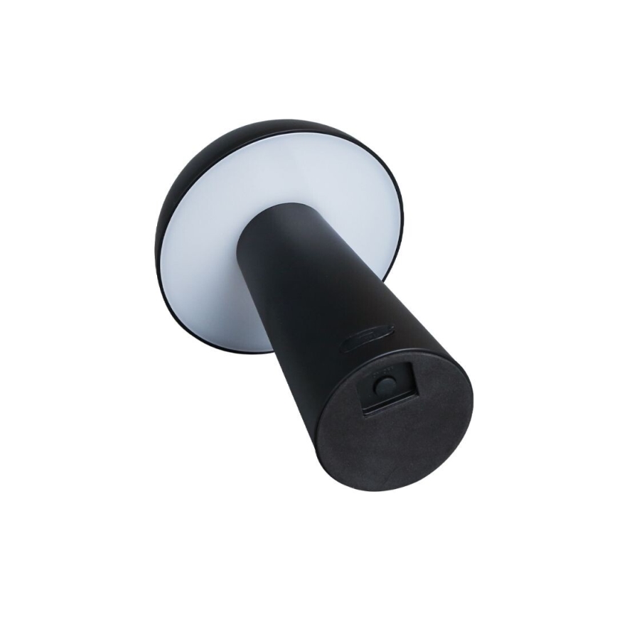 Rabalux - LED-himmennettävä kosketusohjattu ladattava ulkovalaisin LED/1,5W/5V IP44 1200 mAh USB musta