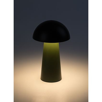Rabalux - himmennettävä kosketusohjattu ladattava LED-ulkovalaisin LED/1,5W/5V IP44 1200 mAh USB vihreä