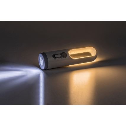 Rabalux - LED Kannettava ladattava lamppu anturilla LED/0,8W/3,7V 3000/7000K