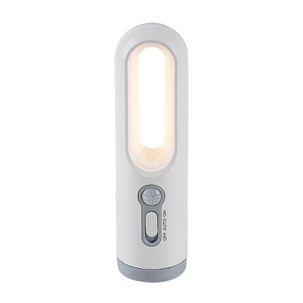 Rabalux - LED Kannettava ladattava lamppu anturilla LED/0,8W/3,7V 3000/7000K