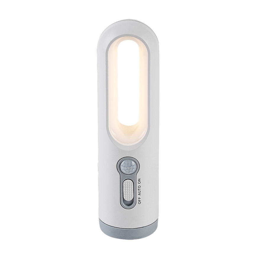 Rabalux - LED Kannettava ladattava lamppu anturilla LED/0,8W/3,7V 3000/7000K