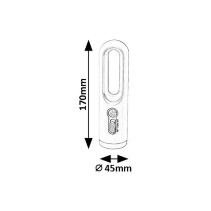 Rabalux - LED Kannettava ladattava lamppu anturilla LED/0,8W/3,7V 3000/7000K