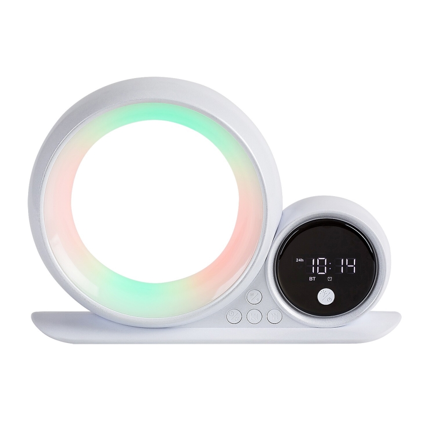 Rabalux - LED RGB Pöytävalaisin kaiuttimella LED/5W/230V
