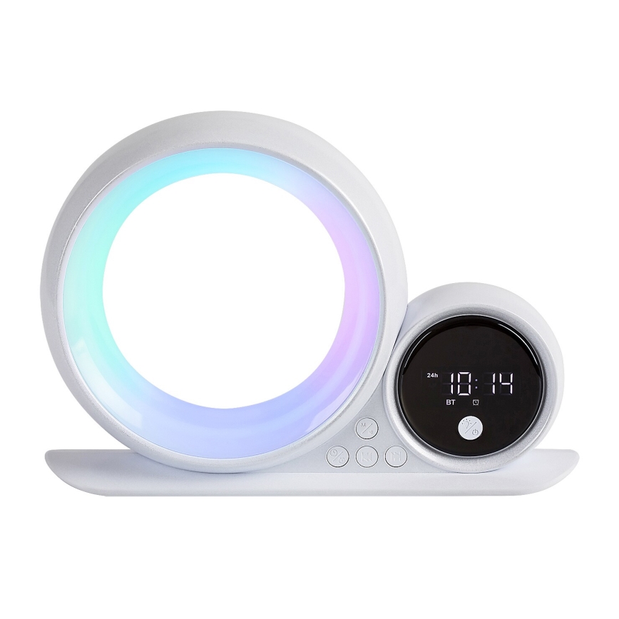 Rabalux - LED RGB Pöytävalaisin kaiuttimella LED/5W/230V