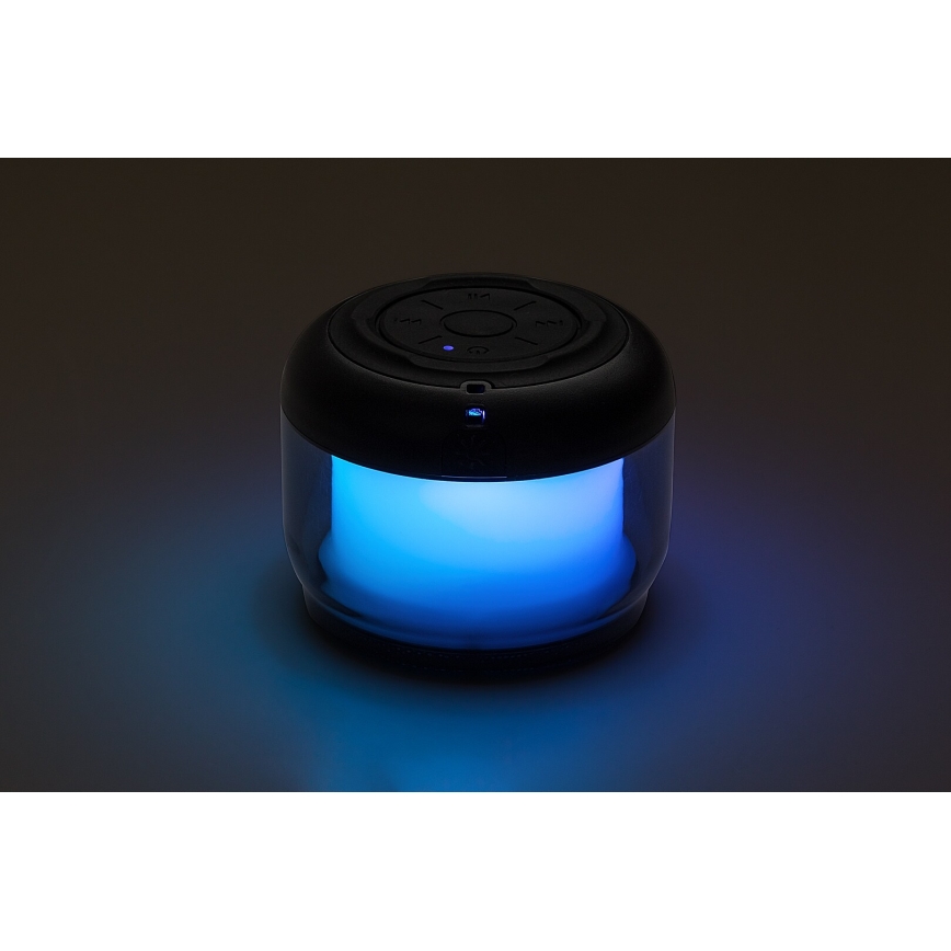 Rabalux - RGB Pöytävalaisin kaiuttimella RGB/3W/3,7V 500mAh