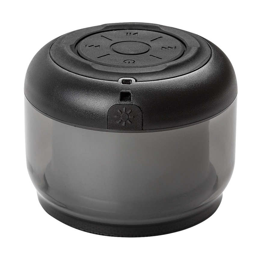Rabalux - RGB Pöytävalaisin kaiuttimella RGB/3W/3,7V 500mAh