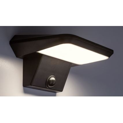 Rabalux - LED aurinkovalaisin sensorilla LED/10W/3,7V IP44 1200 mAh