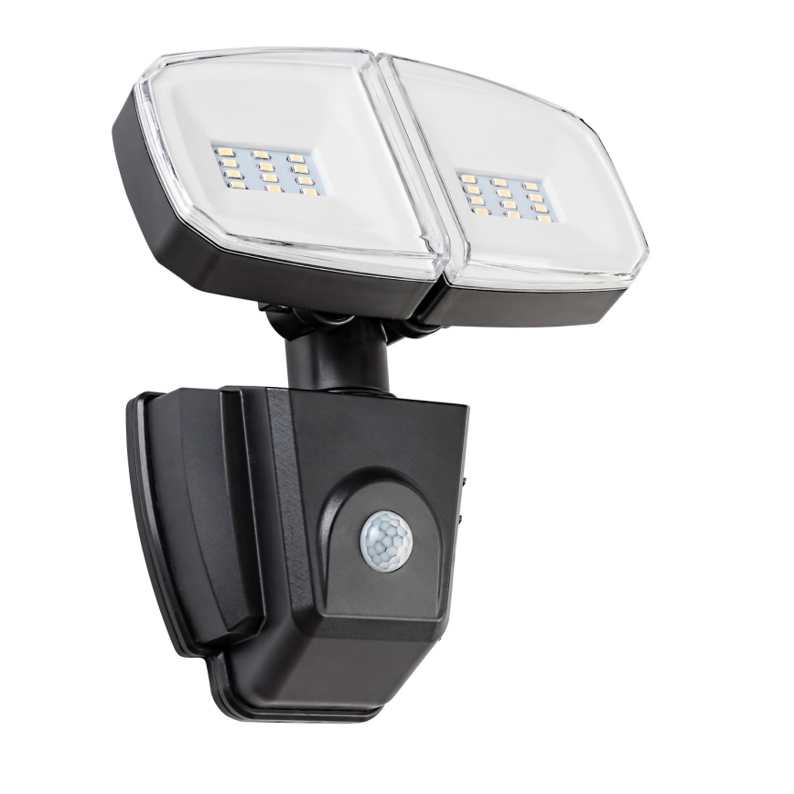 Rabalux - LED-aurinkovalonheitin anturilla LED/12W/3,7V IP44