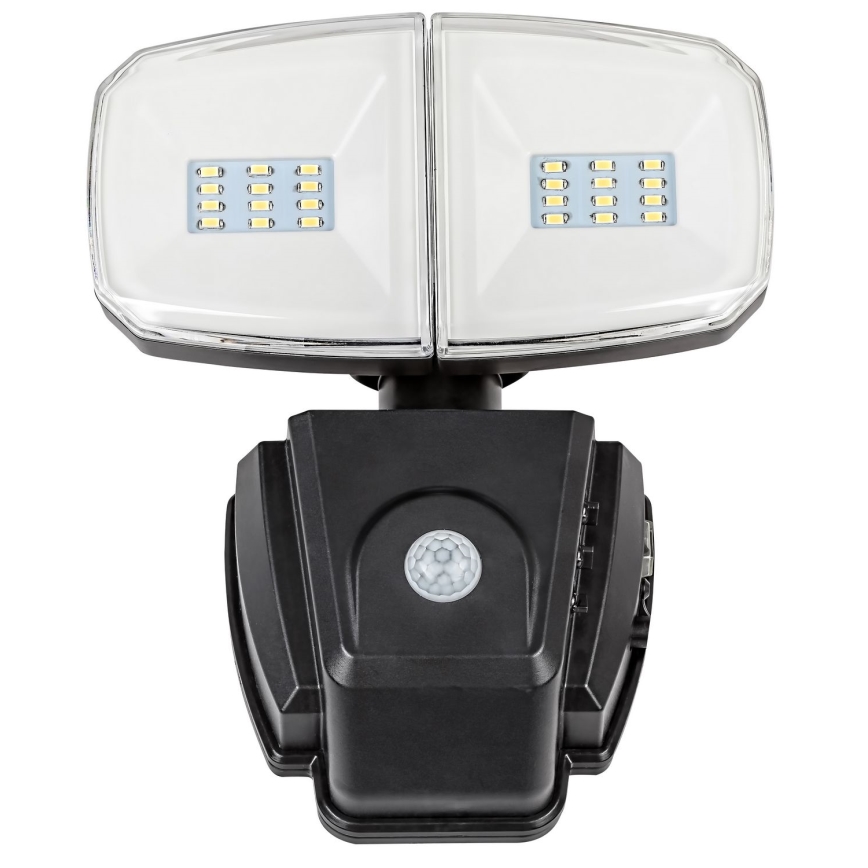Rabalux - LED-aurinkovalonheitin anturilla LED/12W/3,7V IP44