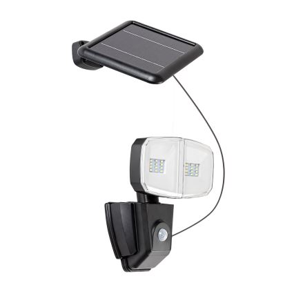 Rabalux - LED-aurinkovalonheitin anturilla LED/12W/3,7V IP44