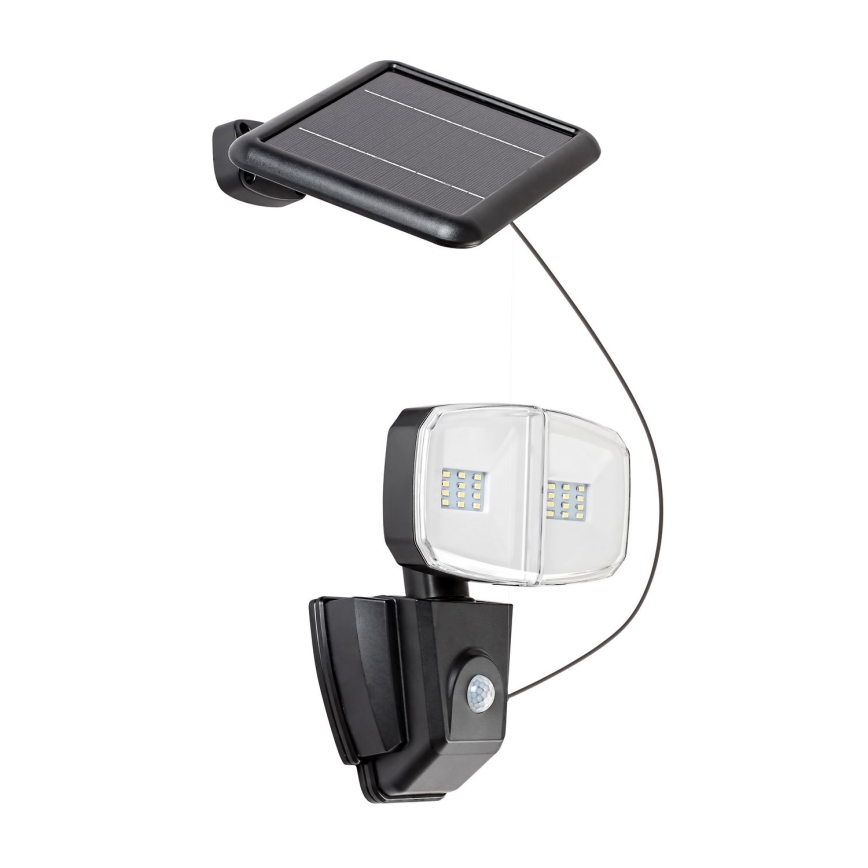 Rabalux - LED-aurinkovalonheitin anturilla LED/12W/3,7V IP44
