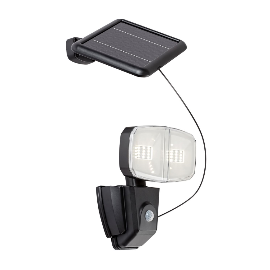 Rabalux - LED-aurinkovalonheitin anturilla LED/12W/3,7V IP44