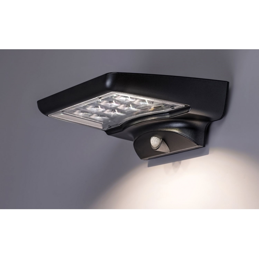 Rabalux - LED aurinkovalo anturilla LED/4W/3,7V IP44