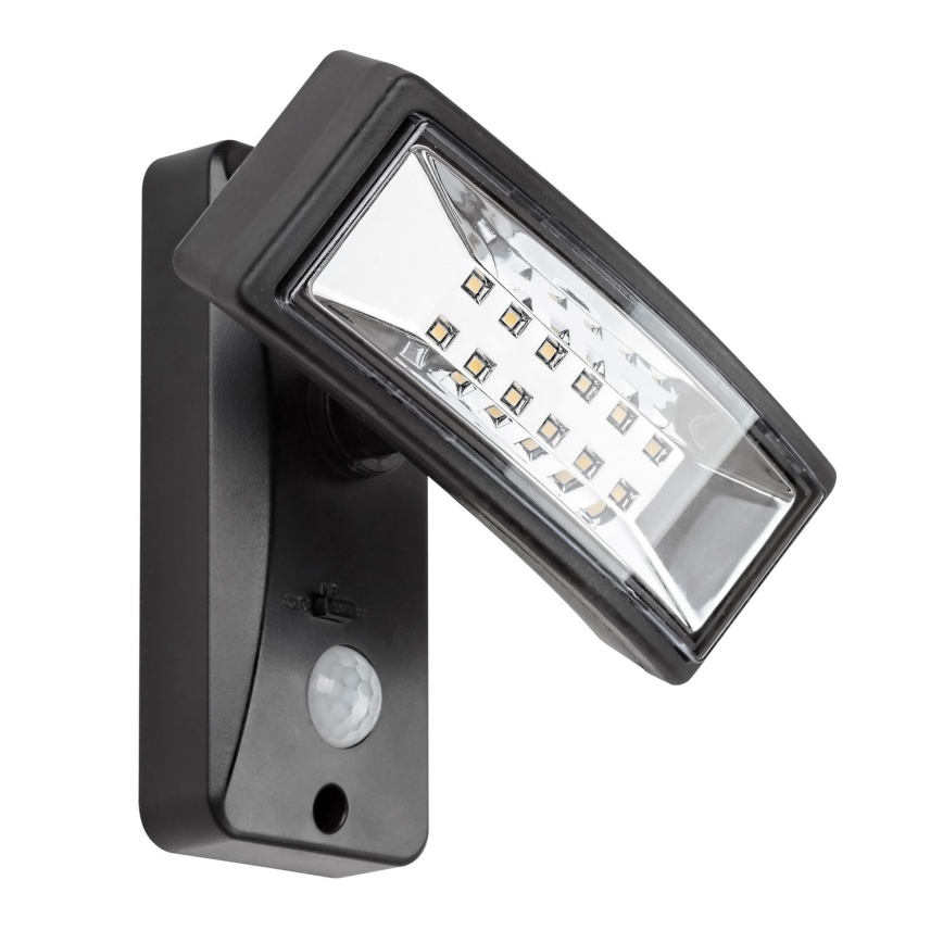 Rabalux - LED aurinkovalo anturilla LED/2,4W/3,7V IP44