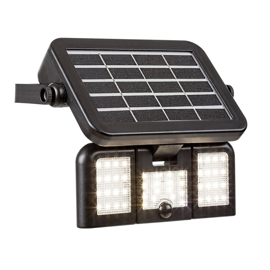 Rabalux - LED Solar valonheitin sensorilla LED/9,6W/3,7V IP44