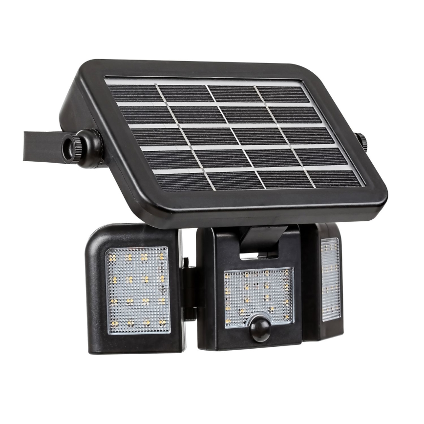 Rabalux - LED Solar valonheitin sensorilla LED/9,6W/3,7V IP44