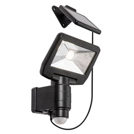 Rabalux - LED-aurinkovalonheitin sensorilla LED/5W/3,7V IP44