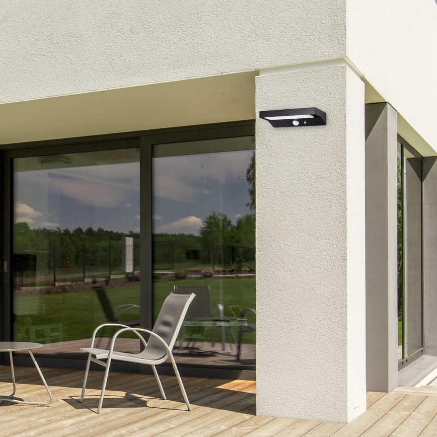 Rabalux - LED aurinkovalo anturilla LED/6W/3,7V IP44