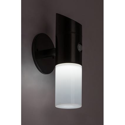 Rabalux - LED RGB Seinävalaisin anturilla LED/1W/3,7V IP44 musta