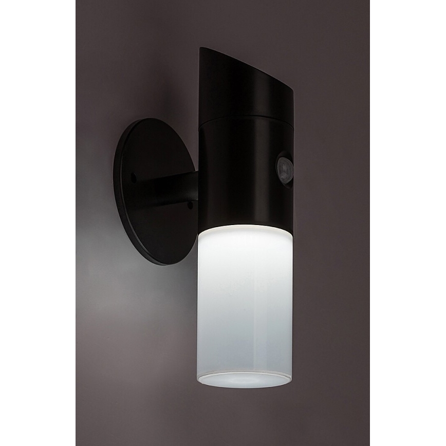 Rabalux - LED RGB Seinävalaisin anturilla LED/1W/3,7V IP44 musta