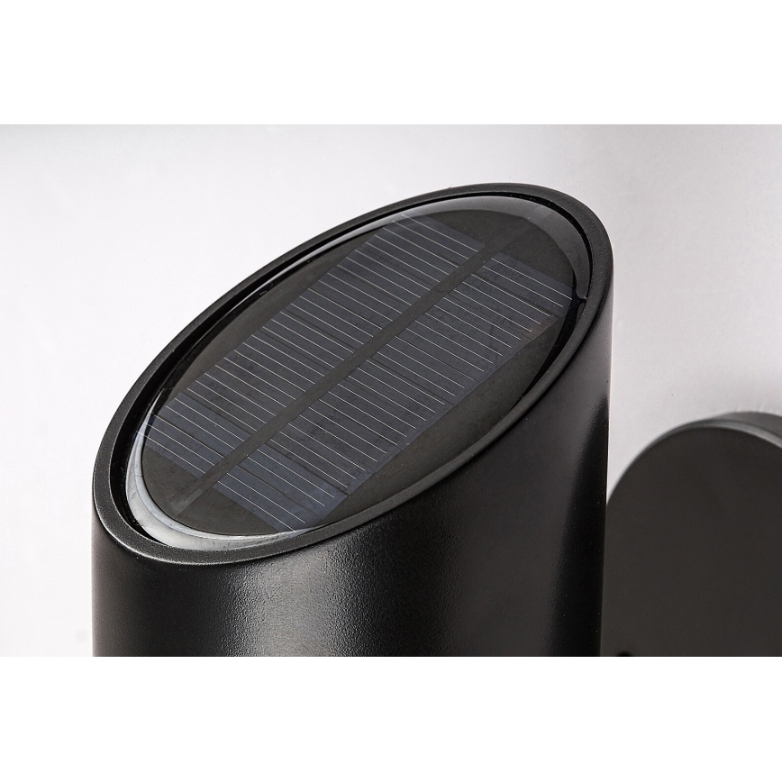 Rabalux - LED RGB Seinävalaisin anturilla LED/1W/3,7V IP44 musta