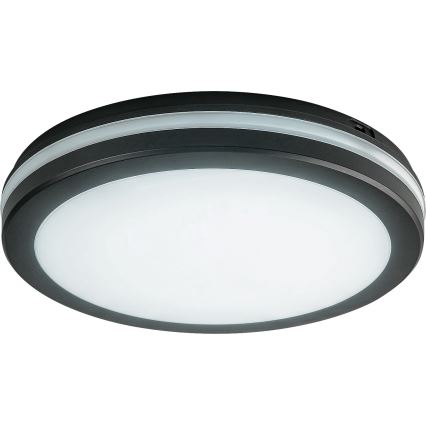 Rabalux - LED-kattovalaisin kylpyhuoneeseen LED/28W/230V 3000/4000/6500K IP54 musta