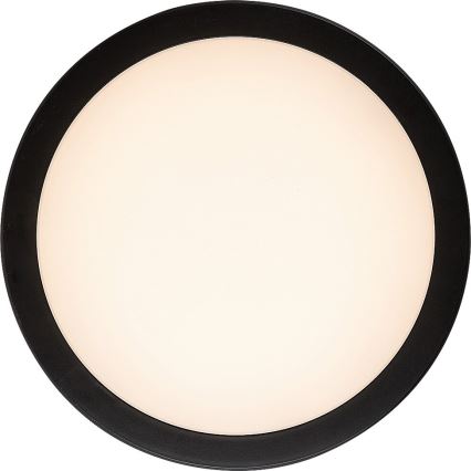 Rabalux - LED-kattovalaisin kylpyhuoneeseen LED/28W/230V 3000/4000/6500K IP54 musta